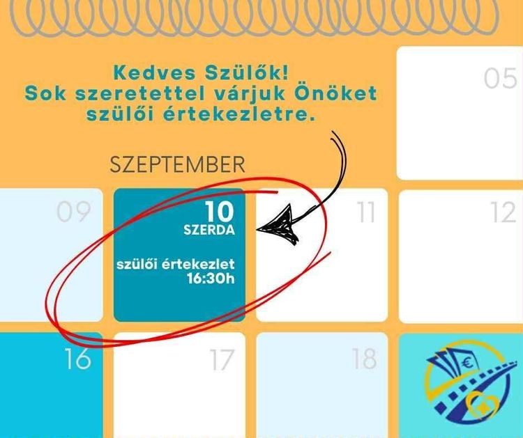 Szuülői értekezlet